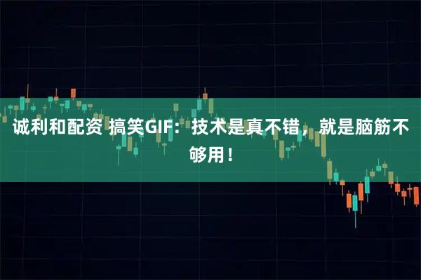 诚利和配资 搞笑GIF：技术是真不错，就是脑筋不够用！