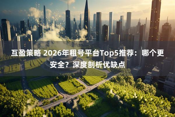 互盈策略 2026年租号平台Top5推荐：哪个更安全？深度剖析优缺点